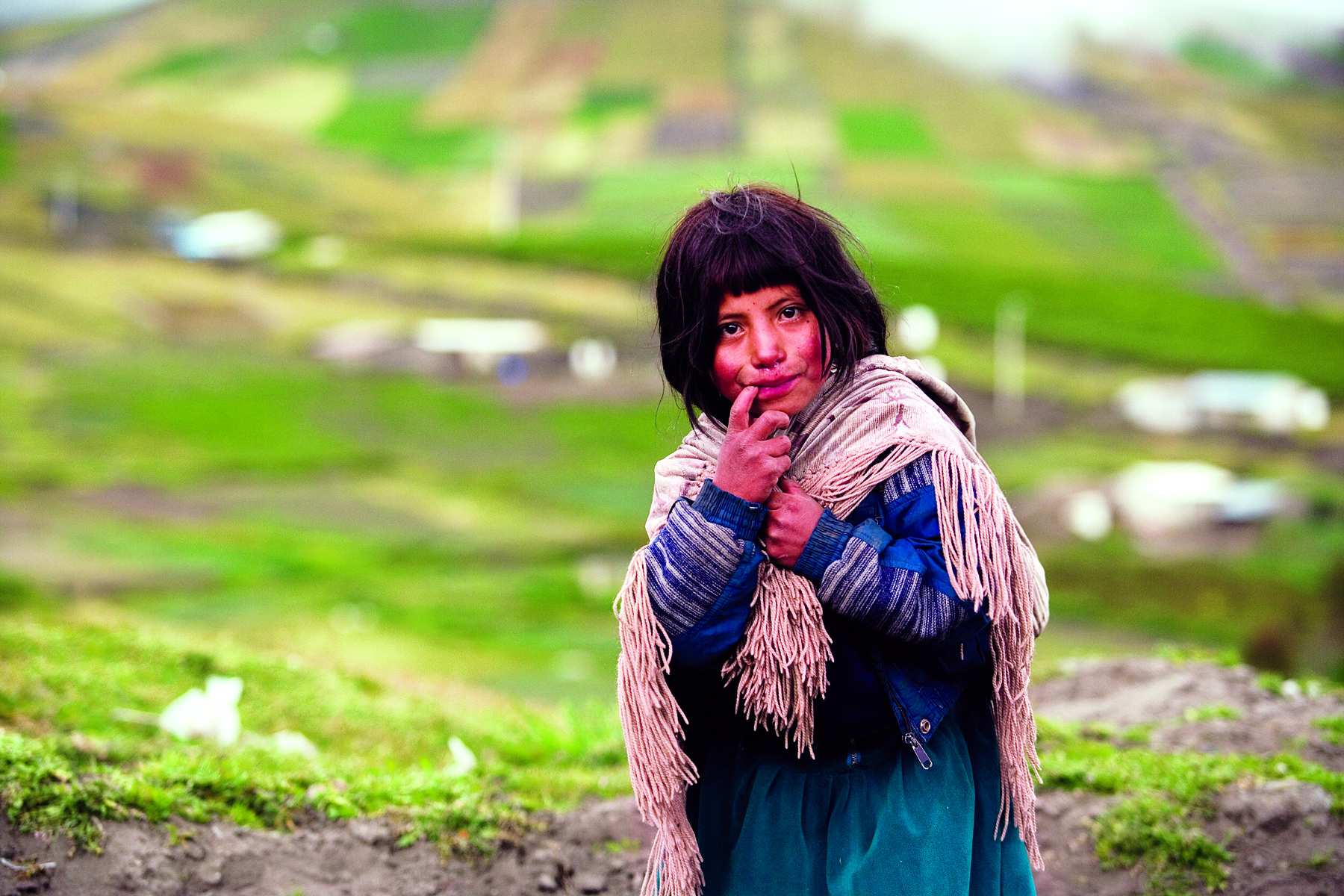 De indígenas, de inheemse bevolking van de hoge Andes, zijn zo goed als vergeten. Foto: Louise ten Have