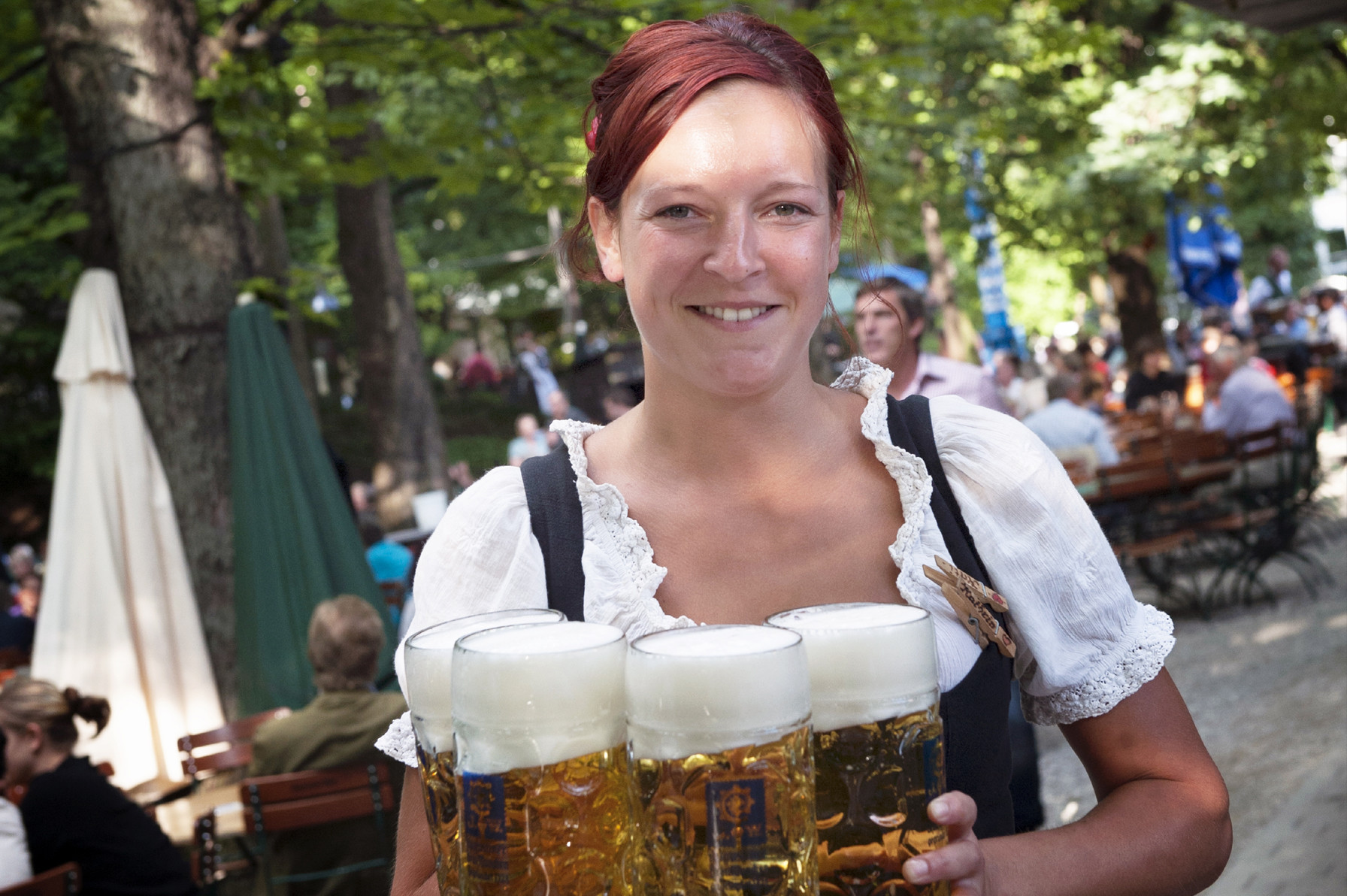 In het het Paulaner Bräuhaus kun je genieten van het beste bier van München. Foto: Michael Dehaspe