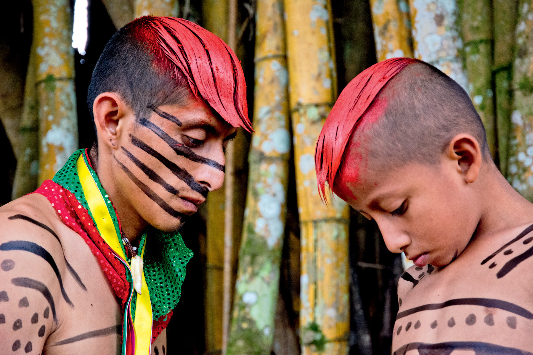 Thuis bij de inheemse stam de Tsa'chilas in Ecuador. Foto: Elaine Springford / Columbus Travel