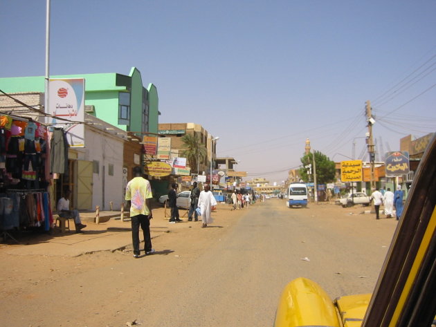 straatbeeld Kartoem Omdurman