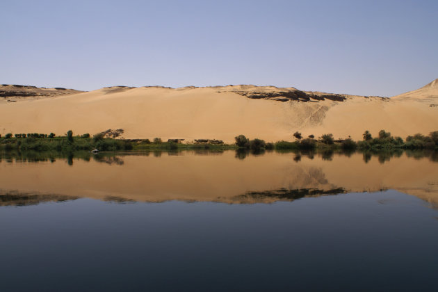 Woestijn aan de Nijl