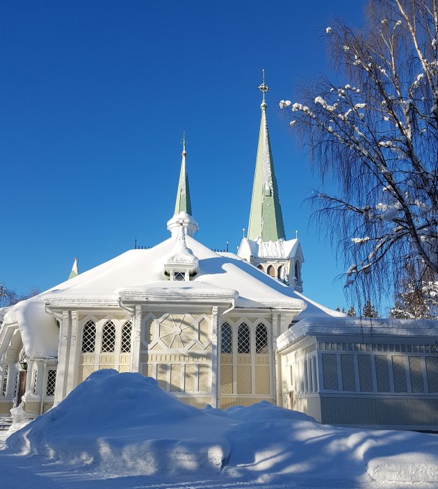 kerk in Jokkmokk