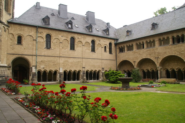 De tuin van de Munster in Bonn
