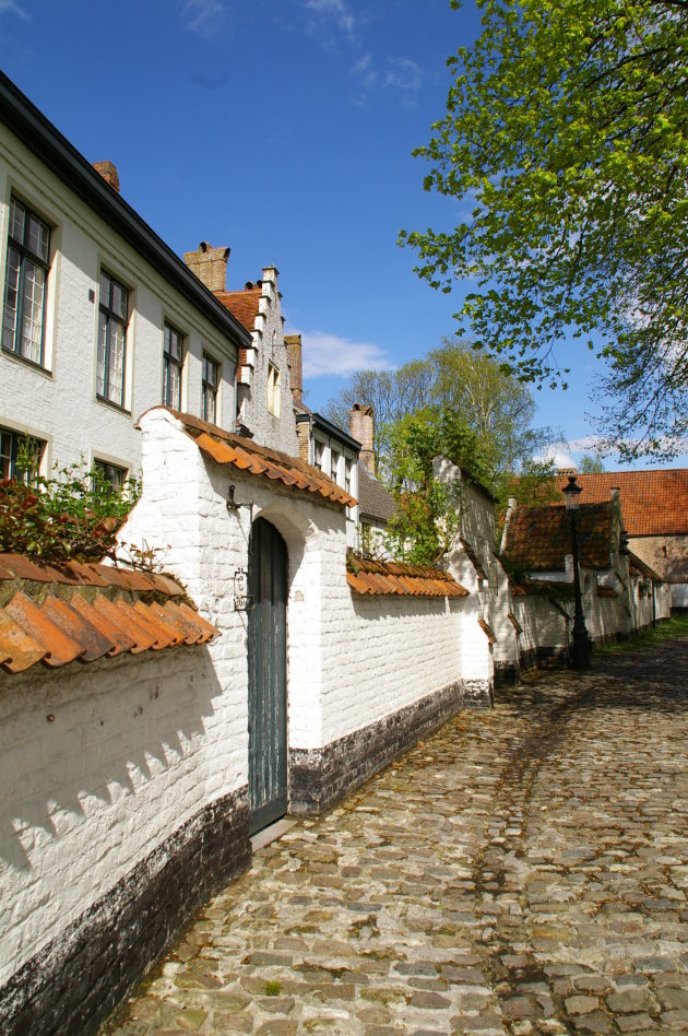 De witte huisjes in de Begijnhof