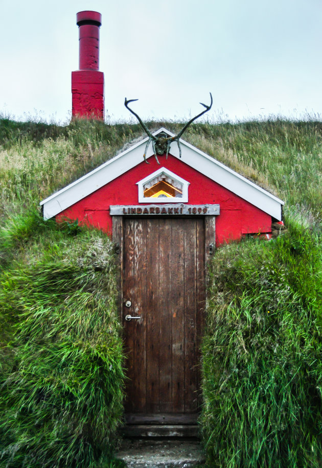 Grashuisjes in IJsland