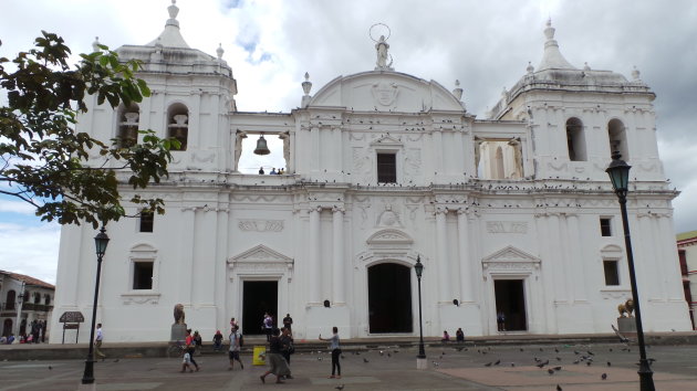 Dé kerk van Leon in Nicaragua