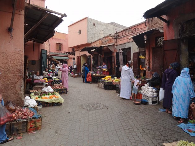 karakteristieke markt in Marrakech