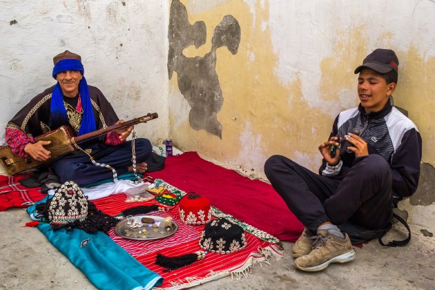 Muzikanten in Asilah