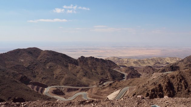 Rijd van Little Petra naar Wadi Araba en/of v.v.