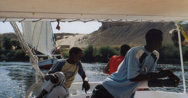 Zeilen op de Nijl