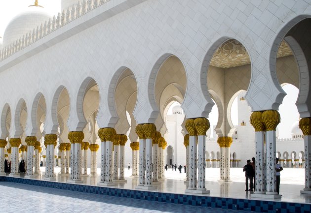 Moskee in aanbouw