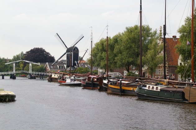 Stadsbeeld in Leiden
