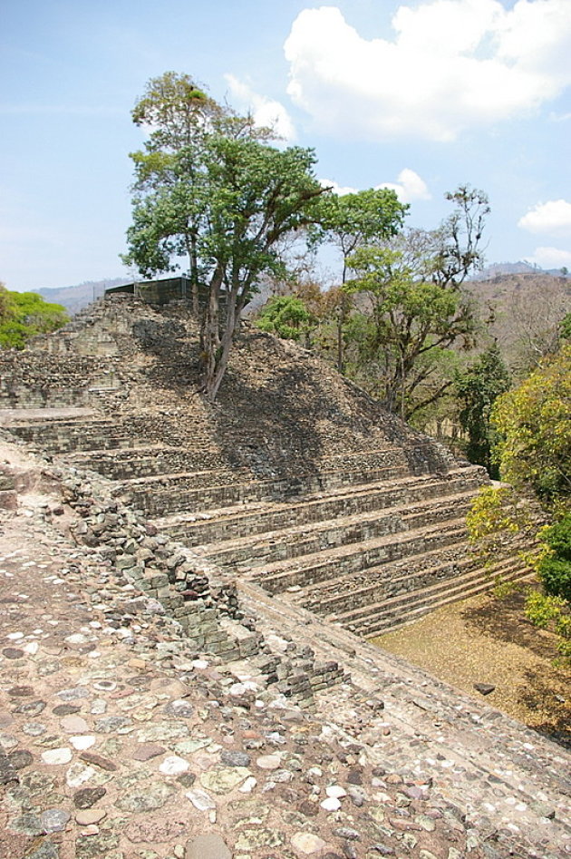 Maya ruine in Copan