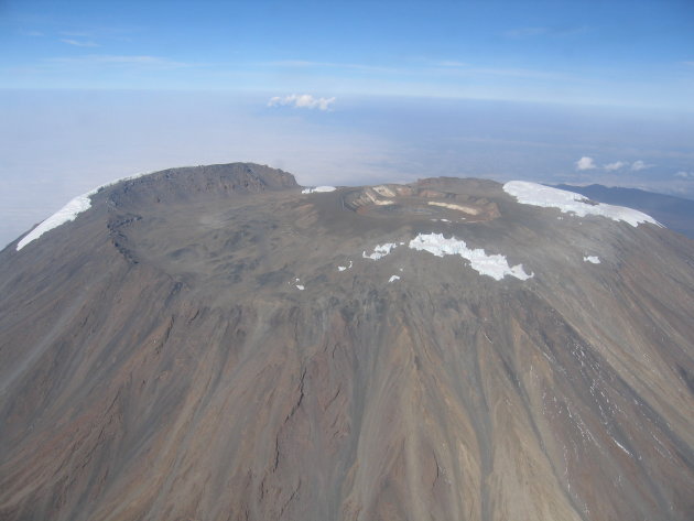 Luchtfoto Kilimanjaro