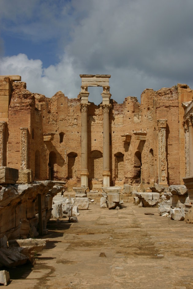 De absis van Severan Basiliek