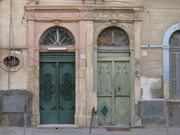 Italiaanse deuren in Tripoli