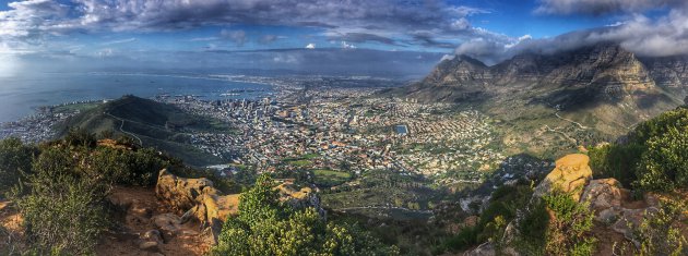 Uitzicht over Kaapstad