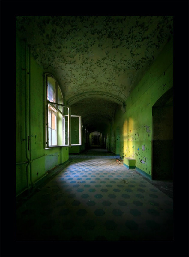 sanatorium hallway