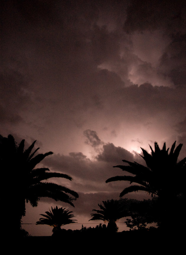 Onweer boven Bahar Dar
