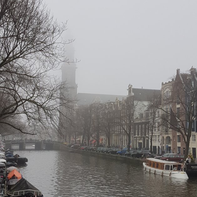 Het is stil in Amsterdam