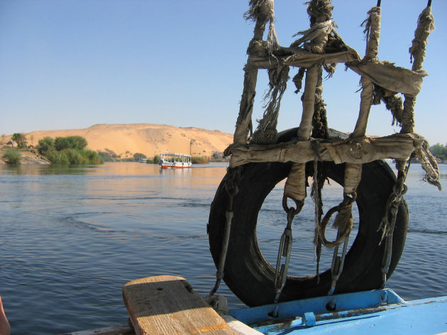 Boot op de Nijl