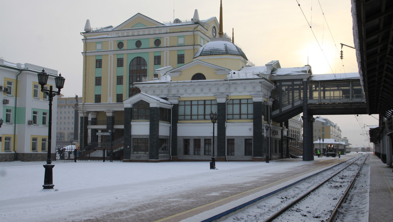 Het Station van Krasnoyarsk