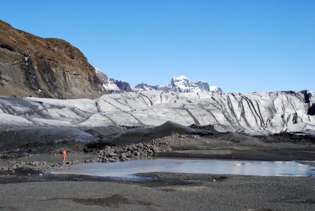 De gletsjertong Skaftafellsjökull