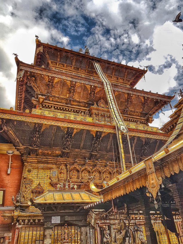 De gouden tempel van Patan