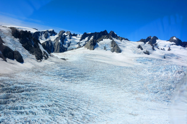 Boven de Fox Glacier