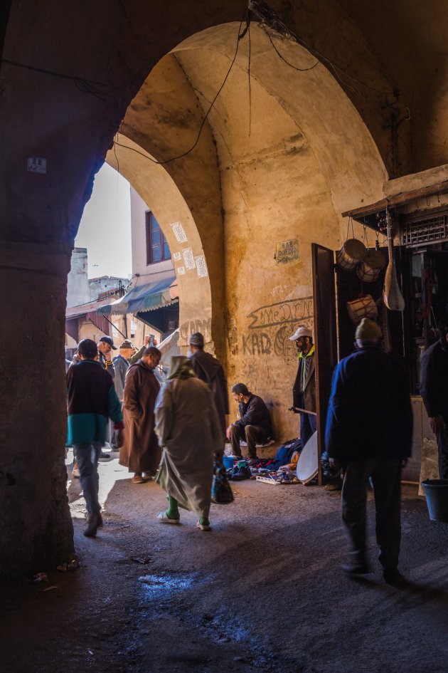 Slenteren door Meknes