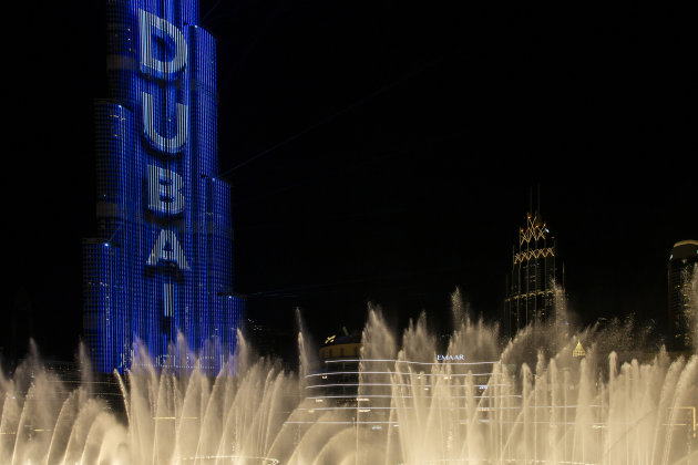 lichtshow Dubai