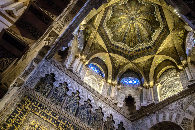 De diverse stijlen van de Mezquita in Córdoba