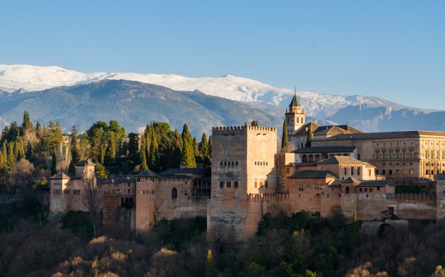 Bekijk het Alhambra vanuit Albaicín