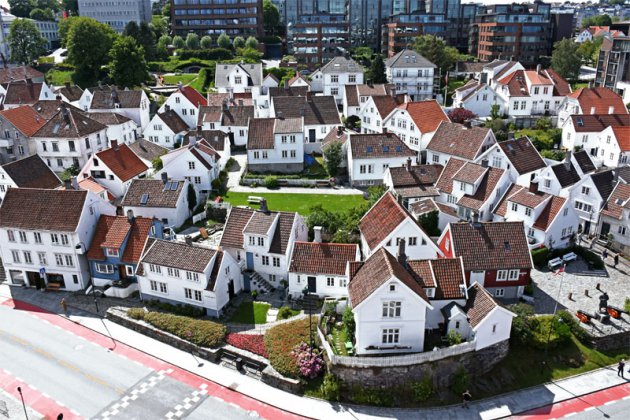 Oud en nieuw in Stavanger