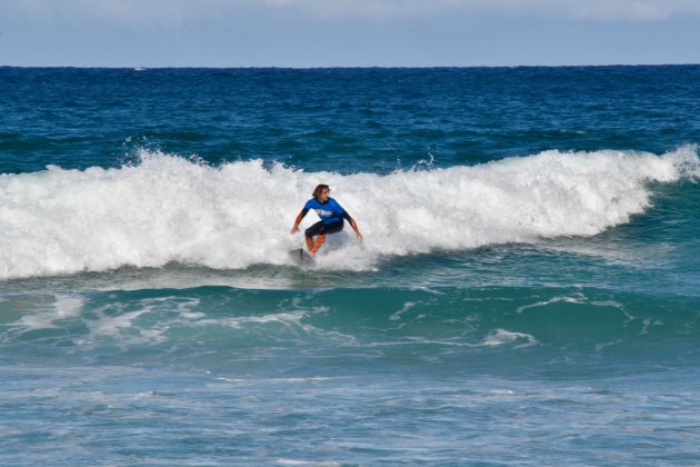 Stoere surfers op Bondi Beach