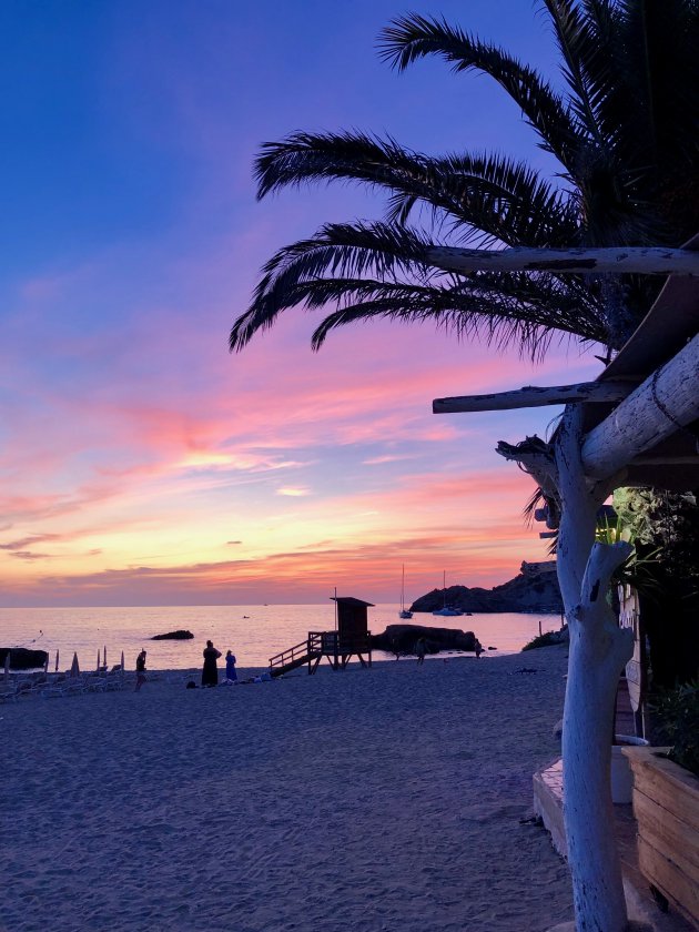 Zonsondergang op Ibiza