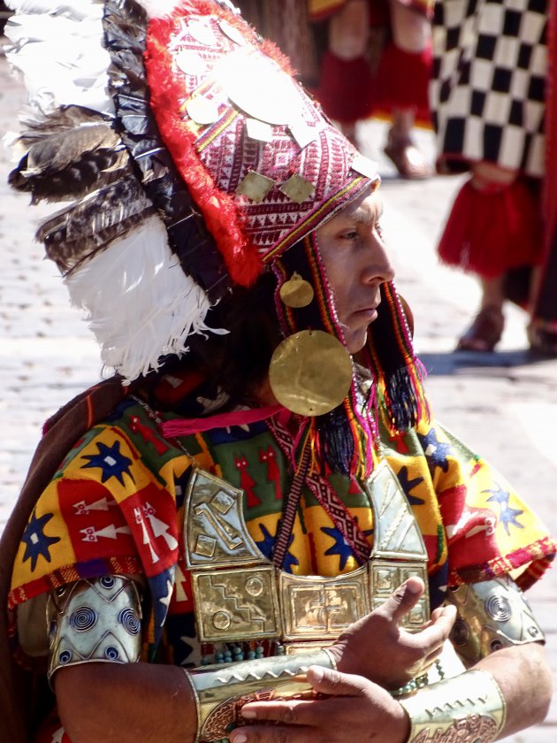 deelnemer Inti Raymi festival