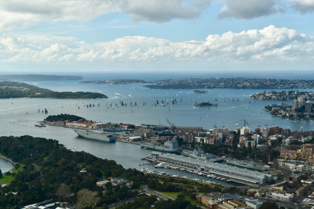 Uitzicht over Sydney