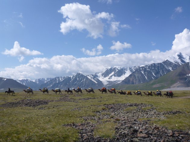 Bergwandelen in Mongolie