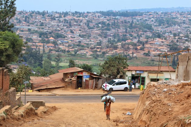 Wandelen door Kigali