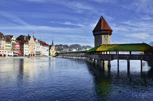 Luzern, Kapellbrücke.