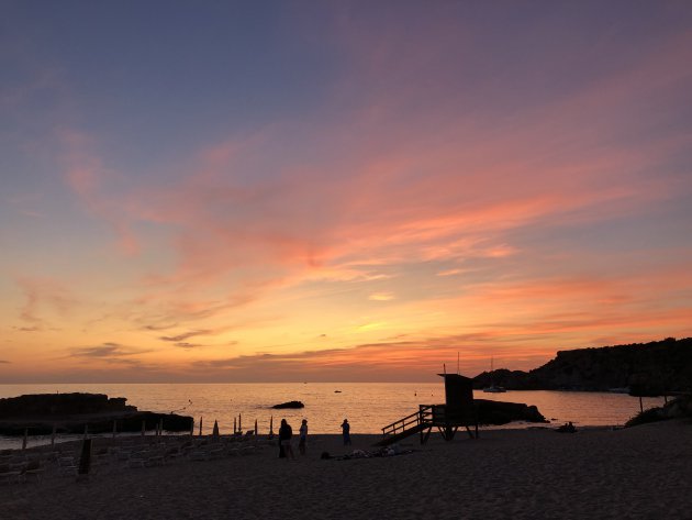 Sunset op Ibiza