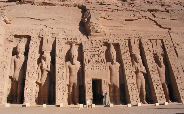 De tempel van Nefertari.