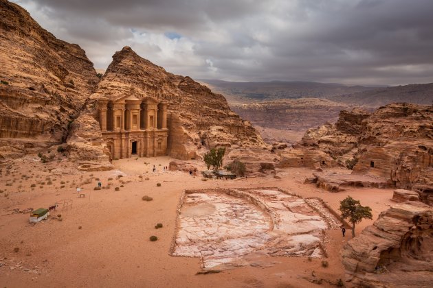 Het klooster van Petra