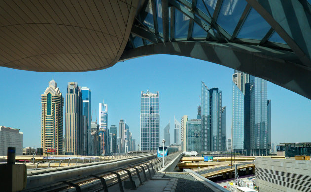 Met de metro in Dubai is geen straf