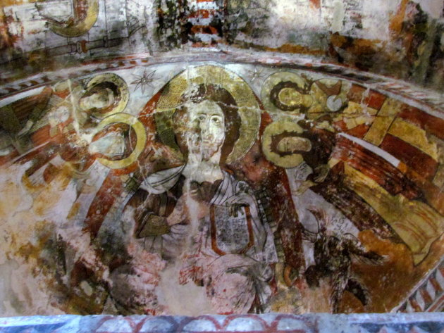 fresco’s van koningin Tamar