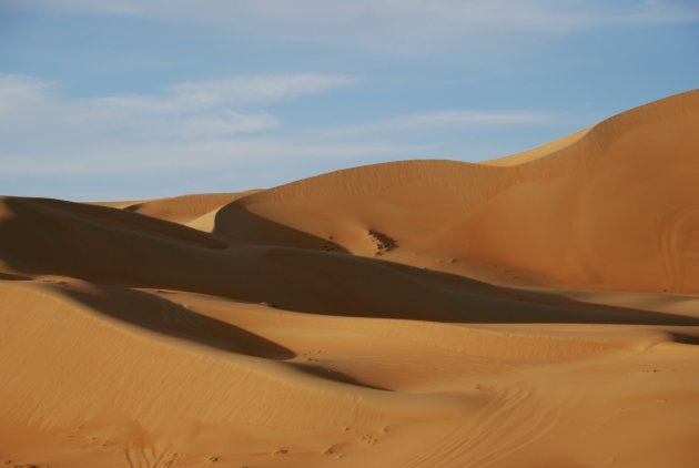 Zandduinen in Abu Dhabi