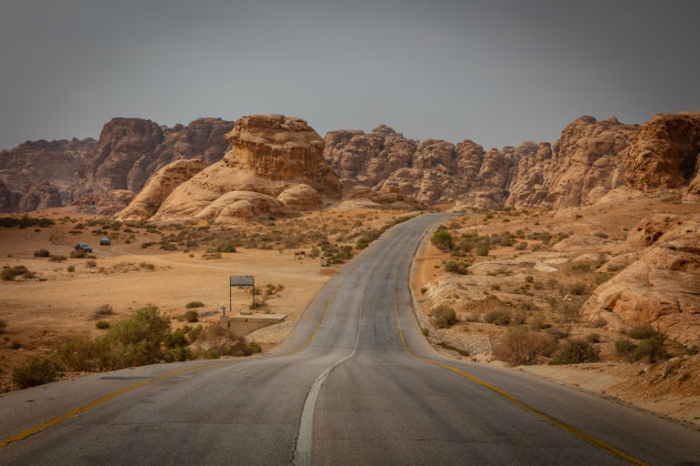 De weg naar Petra