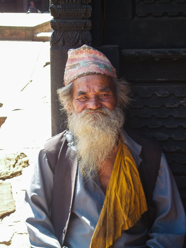 Een goedgemutste Nepalees