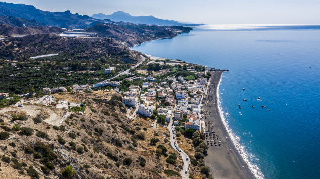 Aan de zuidoostkust van Kreta ligt het relaxte dorp Mirtos.